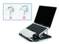 CONCEPTRONIC THANA ERGO S Laptop Cooling Stand, Gray Aluminum Surface (THANA03G)