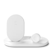 BELKIN 3-IN-1WIRELESS CHARGING STATION F/APPLE WATCH UND IPHONE WHITE CHAR