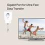 TP-LINK TL-PA7017P V4 - Powerline Adapter 1GbE, HomePlug AV (HPAV), HomePlug AV (HPAV) 2.0, IEEE 1901 - an Wandsteckdose anschließbar (TL-PA7017P)