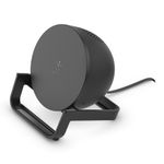 BELKIN BoostCharge Wireless Charg Stand+Speaker (AUF001VFBK)