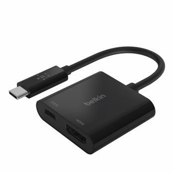 BELKIN USB-C TO HDMI CHARGE ADAPTER BLK (AVC002BTBK)