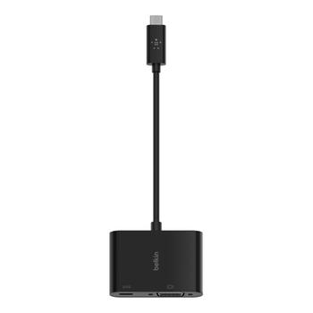 BELKIN USB-C to HDMI+Charge Adapter BLK 60W (AVC001BTBK)