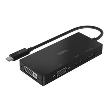 BELKIN USB-C to VGA+Charge Adapter BLK 60W (AVC003BTBK)
