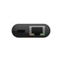 BELKIN USB-C / Gigabit-Ethernet- Adapter 60W PD, black INC001btBK (INC001BTBK)