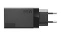 LENOVO o 65W USB-C Travel Adapter - Power adapter - AC 100-240 V - 65 Watt - black - for Flex 7 14, IdeaPad 3 Chrome 14M836, ThinkPad E14 Gen 3, X1 Fold 16 Gen 1, Z13 Gen 1 (40AW0065WW)