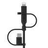 BELKIN BOOST UNIVERSAL CHARGING CABLE 1M BLACK CABL (CAC001BT1MBK)