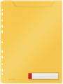 Katalogficka Leitz Cosy A4 PP Gul, 3st