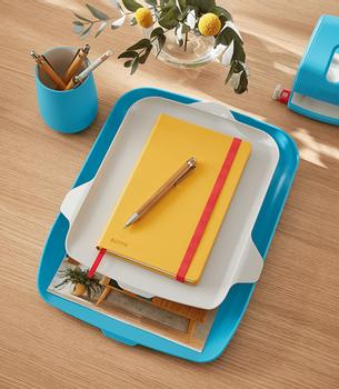 LEITZ Brevkorg med extra hylla Cosy Blå (52590061*4)