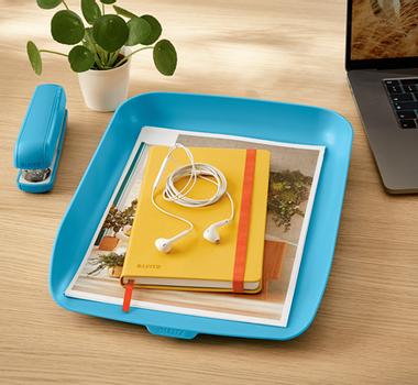 LEITZ Brevbakke Cosy blå (53580061*6)