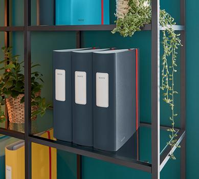 LEITZ Brevordner Leitz Active Cosy A4/80mm Grå (10380089*6)