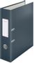 LEITZ Lever Arch File 180 Cosy A4 80mm Velvet Grey (Pack 6) - 10610089 (10610089)