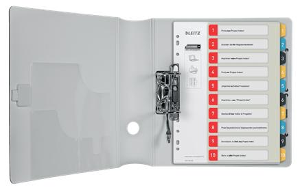 LEITZ Register PP A4+ 1-10 Leitz Cosy (12470000*15)