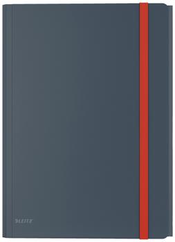 LEITZ 3-klap elastikmappe Cosy PP A4 grå (46190089*10)