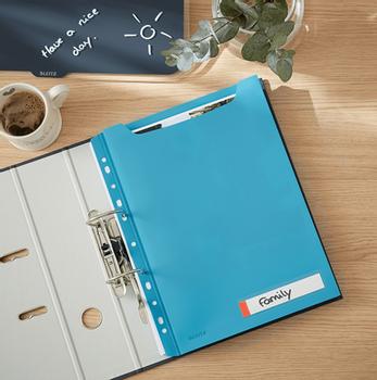 LEITZ Lomme Eksp. Leitz Cosy A4 PP Blå pk/3 (46680061*12)