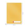 LEITZ 47080019 Sammelmappe Polypropylen (PP) Gelb A4 (47080019*3)