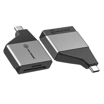 ALOGIC Ultra Mini USB-C to SD/ MicroSD card reader - Space gray (ULCSDMN-SGR)