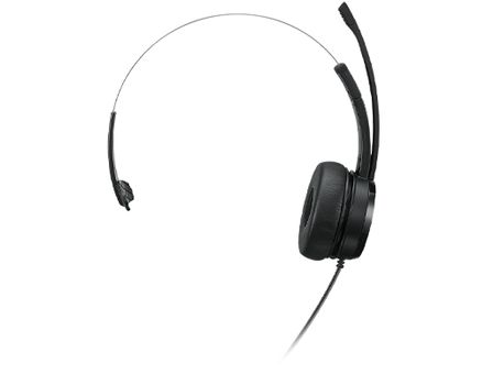 LENOVO o 100 - Headset - on-ear - wired - USB-A - black (4XD1B61617)
