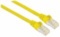 INTELLINET Patchkabel mit Cat7-Rohkabel S/FTP 0,5m gelb (740647)