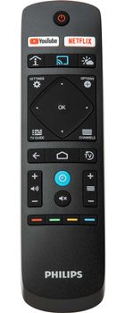 PHILIPS 50" Media Suite UHD IPTV with Chromecast Ext. Lifetime Google Play Store Google Assistant Analytics Android P Wifi Black CMND MyChoice SXP PMS ready Content scheduler (50HFL5114U/12)