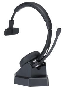 ProXtend Sonnet Wireless Bluetooth Headset - Black, with Charging Stand (PX-HSBT101)