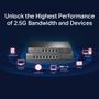 TP-LINK 5-Port 2.5G Multi-Gigabit Desktop Switch
PORT: 5 2.5G RJ45 P (TL-SG105-M2)