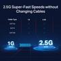 TP-LINK 5-Port 2.5G Multi-Gigabit Desktop Switch
PORT: 5 2.5G RJ45 P (TL-SG105-M2)