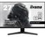 IIYAMA G-MASTER Black Hawk G2740QSU-B1 - LED monitor - 27" - 2560 x 1440 QHD @ 75 Hz - IPS - 250 cd/m² - 1000:1 - 1 ms - HDMI, DisplayPort - speakers - black