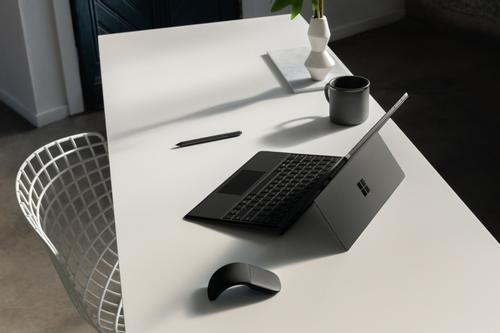 MICROSOFT Surface Arc Muis Draadloos Met Bluetooth Zwart Geschikt voor linkshandigen (FHD-00017)