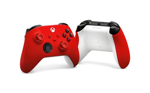 MICROSOFT Xbox Pulse Red USB-C and Bluetooth Wireless Gaming Controller (QAU-00012)