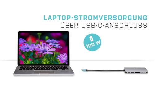 I-TEC USB-C NANO DOCK HDMI/VGA DOCK ST. HDMI/VGA LAN + PD 100W ACCS (C31NANODOCKVGAPD)