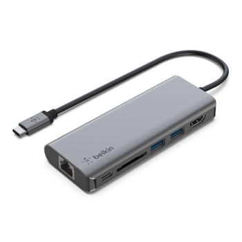 BELKIN MULTIPORT ADAPTER 6-IN-1 USB-C PERP (AVC008BTSGY)