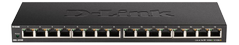 D-LINK 16-Port 10/100/1000Mbps Unmanaged Gigabit Ethernet Switch