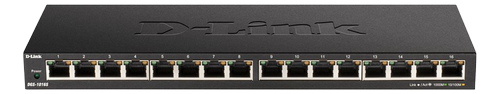 D-LINK 16-Port 10/ 100/ 1000Mbps Unmanaged Gigabit Ethernet Switch (DGS-1016S/E)
