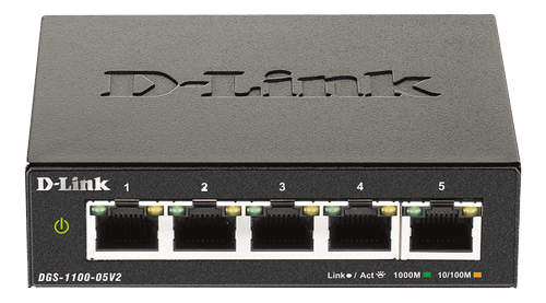 D-LINK 5-Port Gigabit Smart Managed Switch IN (DGS-1100-05V2/E)