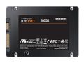 SAMSUNG 870 EVO 2.5 Inch 500GB Serial ATA III VNAND Internal Solid State Drive Up to 560MBs Read Speed Up to 530MBs Write Speed (MZ-77E500B/EU)