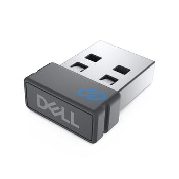 DELL l Universal Pairing Receiver WR221 - Wireless mouse / keyboard receiver - USB, RF 2.4 GHz - titan grey - for Dell KM7120W, MS5320W, MS5120W, MS3320W, KM717*, KM714*, KM636*, WK717*, WM514*, WM326*, WM (DELL-WR221)