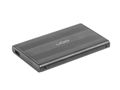 uGo External HDD Enclosure 2,5'' USB 2.0 Alu