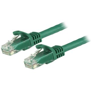STARTECH "Cat6 Patch Cable with Snagless RJ45 Connectors - 3m, Green"	 (N6PATC3MGN)