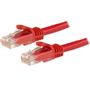 STARTECH StarTech.com 1m Red Cat6 Patch Cable Snagless RJ45