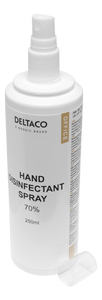 DELTACO Hand disinfectant liquid, 250 ml (CK1035)