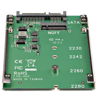 STARTECH M.2 NGFF SSD to 2.5in SATA Adapter Converter (SAT32M225)