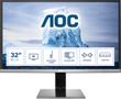 AOC 31,5" LED U3277PWQU 3840x2160 MVA, 4ms, 80M:1, DP/ HDMI/ VGA