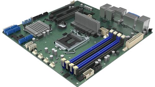 INTEL l Server Board M10JNP2SB - Motherboard - micro ATX - Intel - LGA1151 Socket - C246 Chipset - USB 3.1 Gen 2 - DISTI (DBM10JNP2SB)