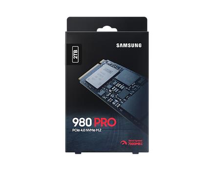 SAMSUNG 980 PRO SSD 2TB M.2 NVMe (MZ-V8P2T0BW)