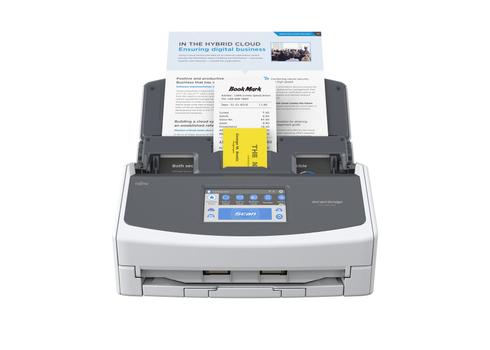 FUJITSU Ricoh ScanSnap iX1600 A4 40ppm, up to 600dpi, Duplex scanning. Automatic Document feeder, 4.3 Touchscreen. Recommended 400 pages per day, USB 3.2 WIFI (PA03770-B401)