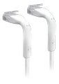 UBIQUITI UniFi Ethernet Patch Cable Bendable booted RJ45 0.3m White