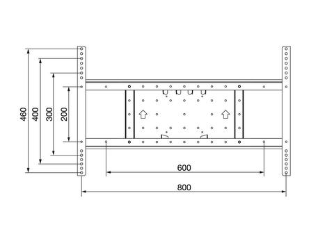 MULTIBRACKETS M Extender kit Tilt & Turn VESA 600x400 (7350022734043)