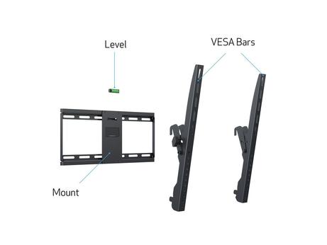 Multibrackets M Universal Tilt Wallmount veggfeste for 26-46" - max 75 kg - VESA 200x100 200x200 300x200 300x300 400x200 400x400 (7350022734012)