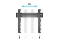 MULTIBRACKETS M VESA Wallmount Super Slim Fixed 400 MA (7350073735556)