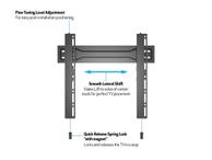 Multibrackets M VESA Wallmount Super Slim Fixed 400 MAX - veggfeste (7350073735556)